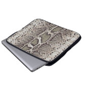 Imitat-Boa constrictor Snakeskin Laptopschutzhülle (Vorne Knopf)