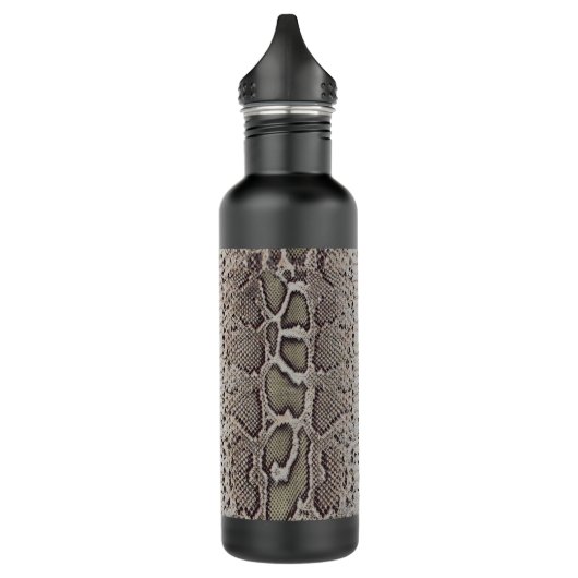 Imitat-Boa constrictor Snakeskin Wasser-Flasche Edelstahlflasche (Links)