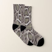 Imitat-Boa- constrictorschlangen-Haut Socken (Paar)