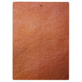 Imitat Braunleder Klemmbrett (Rückseite)