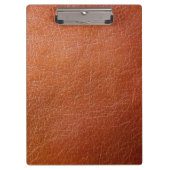 Imitat Braunleder Klemmbrett (Vorderseite)