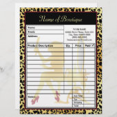 IMITAT BRIEFBOGEN (Vorne/Hinten)