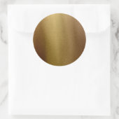 Imitat Bronze-Bronze-Metallgehäuse Runder Aufkleber (Tasche)