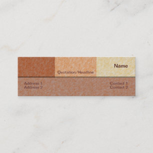 Imitat Business Card Mini Visitenkarte