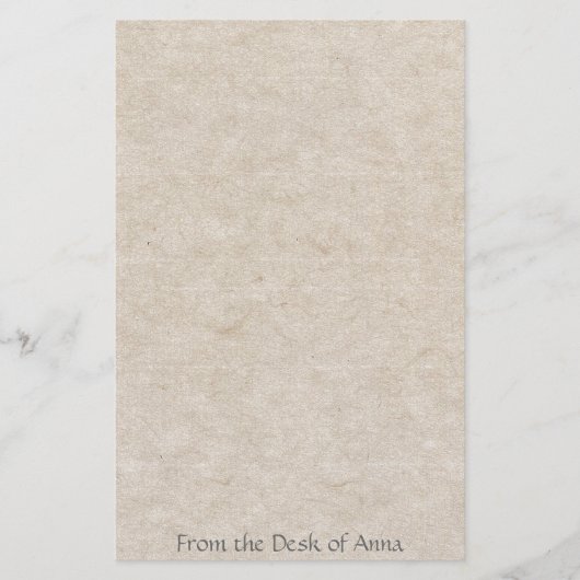 Imitat-Büttenpapier-Manuskript-Blick-Briefpapier Briefpapier (Vorderseite)