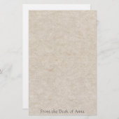 Imitat-Büttenpapier-Manuskript-Blick-Briefpapier Briefpapier (Vorne/Hinten)