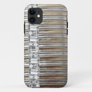 Imitat der Kristall Silber u. des Goldes überzieh Case-Mate iPhone Hülle