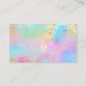 Imitat-Folie aus flüssigem Marmor dank Visitenkart Visitenkarte (Rückseite)