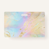 Imitat-Folie Details Flüssigmarbordesign Ausweis (Rückseite)