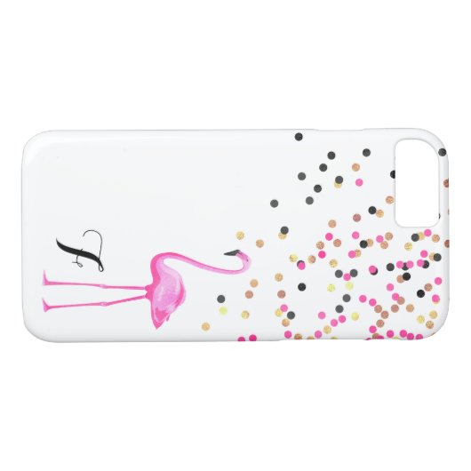 Imitat-Folie, Flamingo Case-Mate iPhone Hülle (Rückseite (Horizontal))