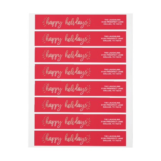 Imitat-Folien-Goldglücklicher (Bogen)