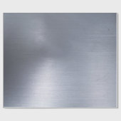 Imitat gebürstete Lieblings-Farben des Aluminium-| Geschenkpapier (Flach)