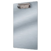 Imitat gebürsteter silberner Hintergrund Klemmbrett (Links)
