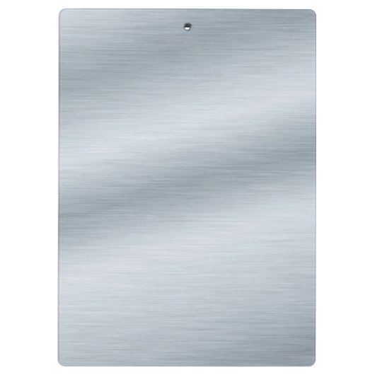 Imitat gebürsteter silberner Hintergrund Klemmbrett (Rückseite)