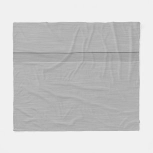 Imitat, gebürstetes Metall mit Groove Fleecedecke