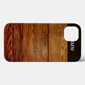 Imitat geölte hölzerne Planken-personalisierte Case-Mate iPhone Hülle (Rückseite (Horizontal))