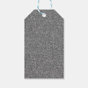 Imitat-Glitter des silbernen Graus Geschenkanhänger