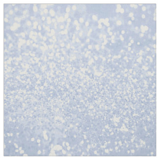 Imitat-Glittermuster des Babyblaus weißes Stoff