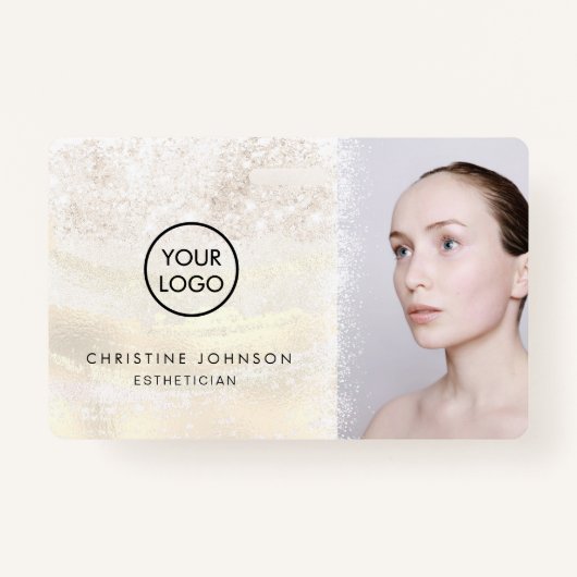 ・Imitat Glitzer Design Ausweis (Vorderseite)