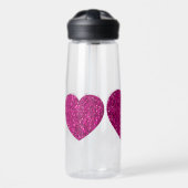 Imitat Glitzer Glitzern Trinkflasche (Vorne)