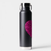 Imitat Glitzer Glitzern Trinkflasche (Vorne)