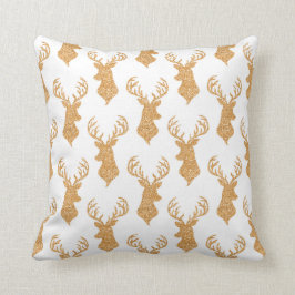 Imitat-Glitzer-große Hirsch-Geweihe Kissen