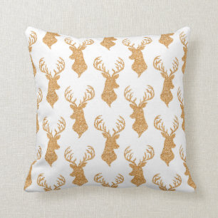 Imitat-Glitzer-große Hirsch-Geweihe Kissen