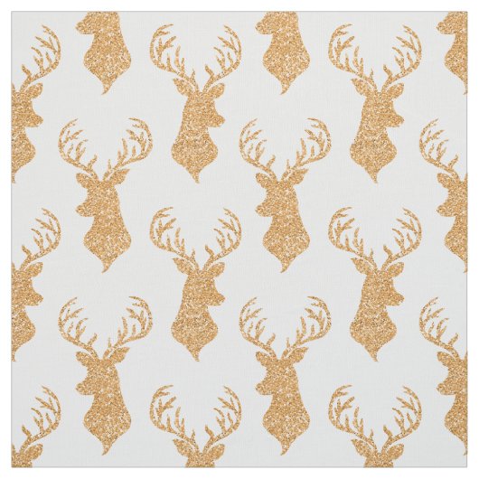 Imitat-Glitzer-große Hirsch-Geweihe Stoff (Muster)