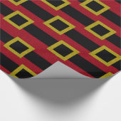 Imitat-Glitzer-Sankt-Gurt-Muster Geschenkpapier (Ecke)