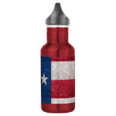 Imitat-Glitzer-Texas-Flagge Trinkflasche (Links)