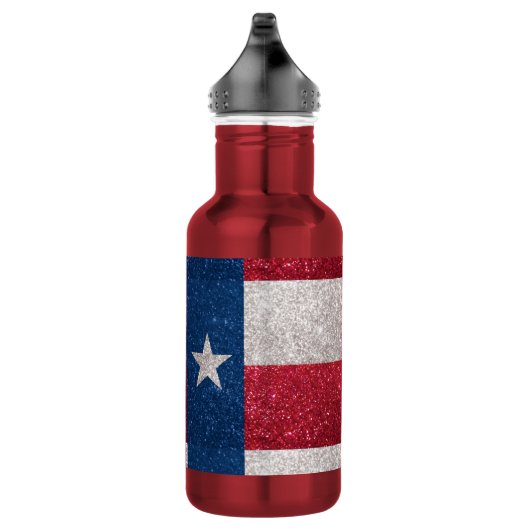 Imitat-Glitzer-Texas-Flagge Trinkflasche (Rechts)