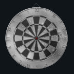 Imitat Glitzer und Folien aus Silber Dartscheibe<br><div class="desc">Imitat silber Glitzer und Folie Hintergrund einzigartig Girly Dartboard.</div>