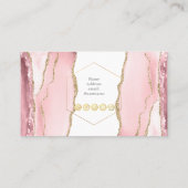 IMITAT GOLD-EYE-LASHEN VISITENKARTE (Rückseite)