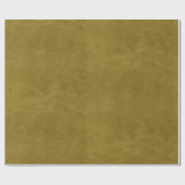 Imitat Gold Leder Textur Geschenkpapier (Flach)