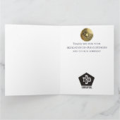 Imitat Gold Siegel universeller Mitarbeiterjubiläu Karte (Innenseite)