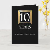 Imitat Gold UNIVERSELLE Jubiläumskarte Karte (Gelbe Blume)