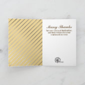 Imitat Gold universelle Jubiläumskarte Karte (Innenseite)