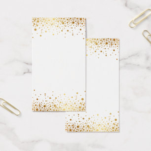 Imitat-GoldfolieConfetti punktiert leere Vertikale