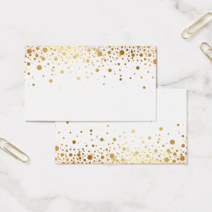 Imitat-GoldfolieConfetti punktiert leeres