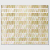 Imitat-Goldfolien-geometrisches Geschenkpapier (Flach)