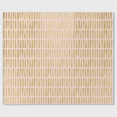 Imitat-Goldfolien-geometrisches Geschenkpapier (Flach)