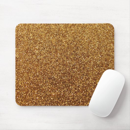 Imitat-GoldGlittergraphik Mousepad (Mit Mouse)