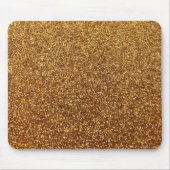 Imitat-GoldGlittergraphik Mousepad (Vorne)
