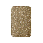 Imitat-GoldGlitzer Badematte (Vorderseite Vertikal)