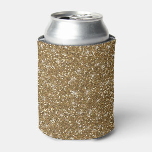 Imitat-GoldGlitzer Dosenkühler