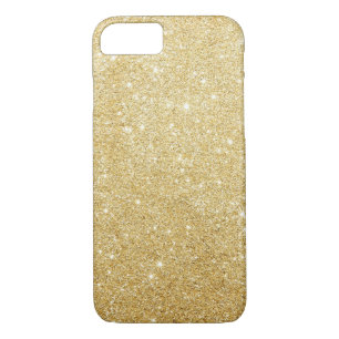 Imitat-GoldGlitzer iPhone 7 Fall iPhone 8/7 Hülle
