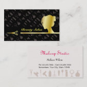 Imitat-Goldkosmetischer Visitenkarte (Vorne/Hinten)