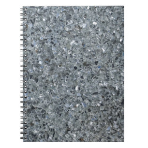 Imitat-graues Schein-Glas Notizblock