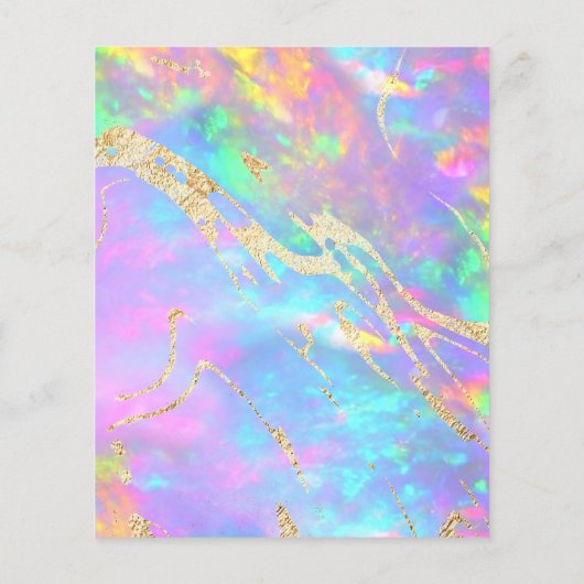 Imitat-Holograph-Flyer Flyer (Hinten)