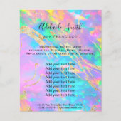 Imitat-Holograph-Flyer Flyer (Vorne)